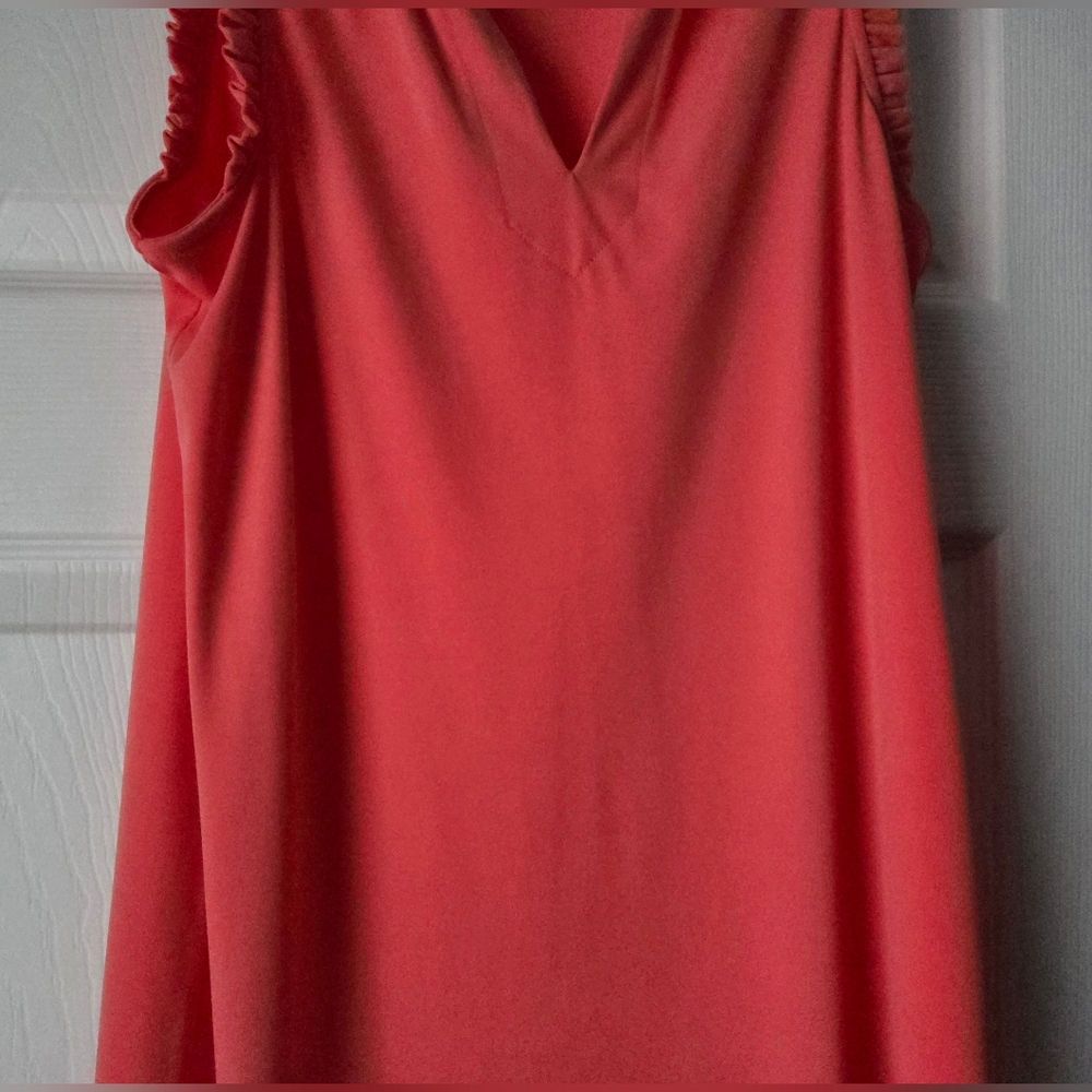 Michael Michael Kors Peach Sleeveless Dress Size S. Like new. - Picture 3 of 12